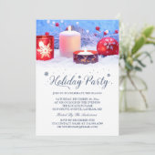 Invitation Célébrons la saison des fêtes gracieuses (Debout devant)