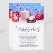 Invitation Célébrons la saison des fêtes gracieuses (Devant / Derrière)