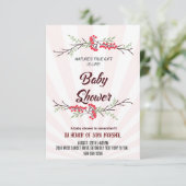 Invitation Célébrons l'arrivée de votre petit miracle ! (Debout devant)