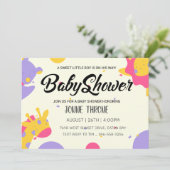 Invitation Célébrons l'arrivée de votre petit miracle ! (Debout devant)