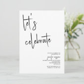 Invitation Célébrons l'écriture moderne noire (Debout devant)