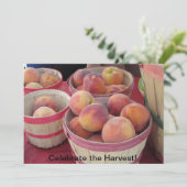 Invitation Célébrons l'invitation de la récolte (Debout devant)