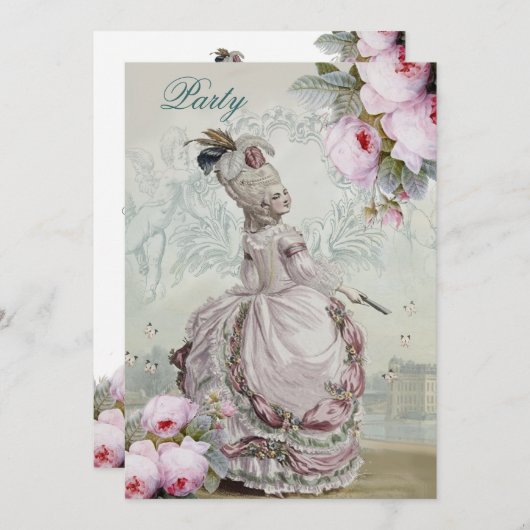 INVITATION CÉLESTE (Devant / Derrière)