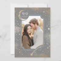 Céleste Romantique Starry Night Mariage Photo