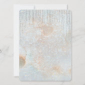 Invitation Célestial Chic pour les 60 ans de mariage de diama (Dos)