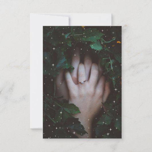 Invitation Celestial Midnight Blue Stars Photo Enregistrer La (Dos)