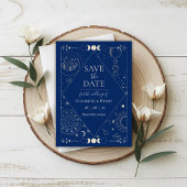Invitation Celestial moon stars constellations Save the Date