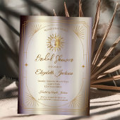 Invitation Celestial Sun Frame Magic