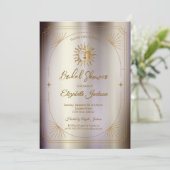 Invitation Celestial Sun Frame Magic (Debout devant)