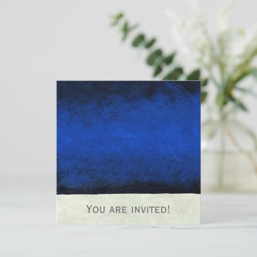 Invitation CÉLIBATAIRE abstrait d'invitations de ~ des (Debout devant)