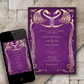 Invitation Celtic Viking Dragon Mariage