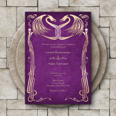 Invitation Celtic Viking Dragon Mariage