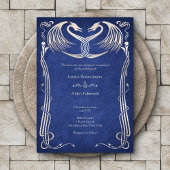 Invitation Celtic Viking Dragon Mariage