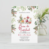 Invitation Cena De Navidad Christmas Cocktails Holiday Party (Debout devant)