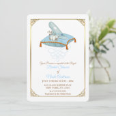 Invitation Cendrillon Elégant Solitaire Mariage (Debout devant)