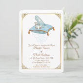 Invitation Cendrillon Elégant Solitaire Mariage (Debout devant)