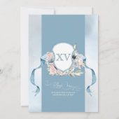 Invitation Cendrillon Fairy Tale Princess Castle Quinceanera (Dos)