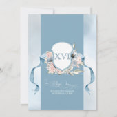 Invitation Cendrillon Fairy Tale Princess Sweet 16 Anniversai (Dos)