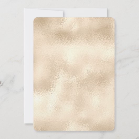 Invitation Cendrillon Fée Thème modifié (Dos)