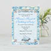 Invitation Cendrillon Livre de Contes Royal pour u (Debout devant)