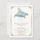 Invitation Cendrillon Pantoufle de Verre Élégante Fête de Mar (Devant)