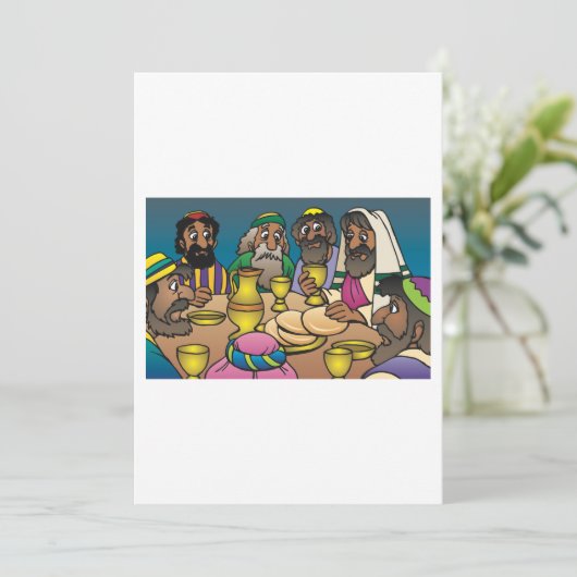 Invitation Cène (Debout devant)