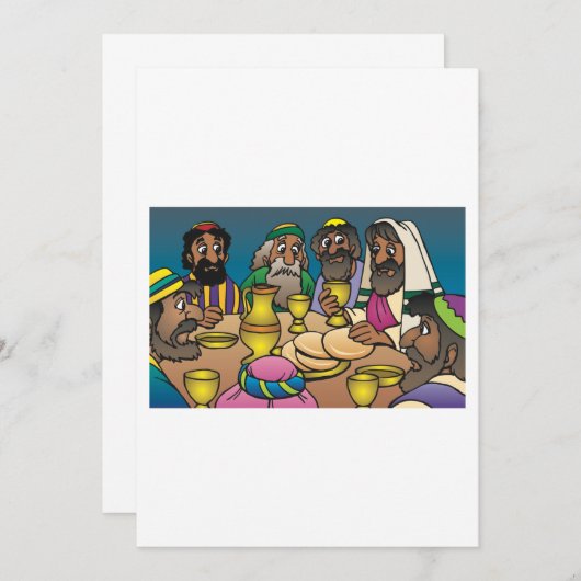 Invitation Cène (Devant / Derrière)