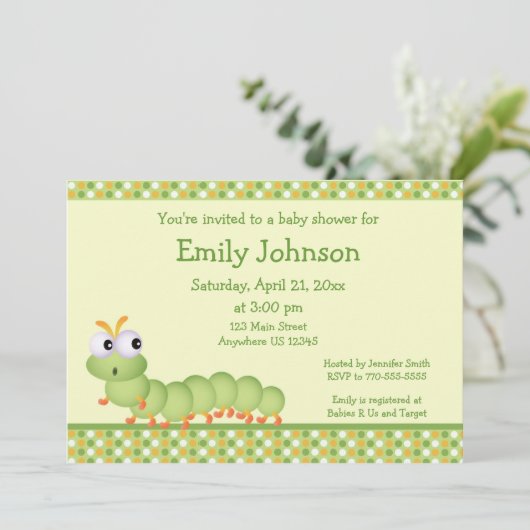 Invitation Centipede (Debout devant)