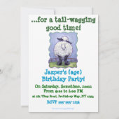 Invitation Centre de la fête des moutons (Dos)