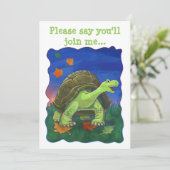 Invitation Centre de Tortoise Têtes et Tails (Debout devant)