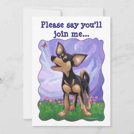 Invitation Centre du Parti du Chihuahua (Devant)