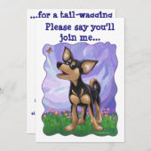 Invitation Centre du Parti du Chihuahua (Devant / Derrière)