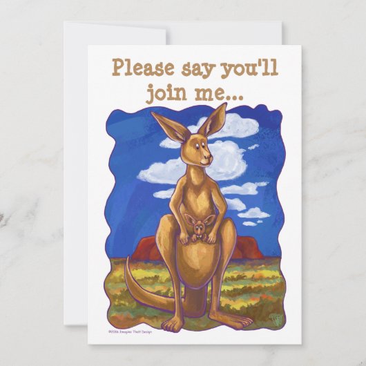 Invitation Centre du parti Kangaroo (Devant)