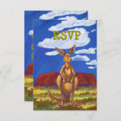 Invitation Centre du parti Kangaroo (Devant / Derrière)