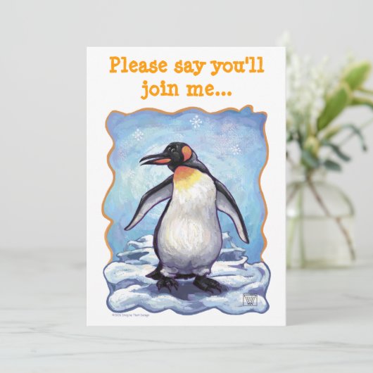 Invitation Centre du parti Penguin (Debout devant)