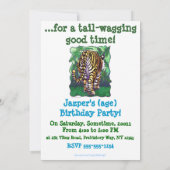 Invitation Centre du Tiger (Dos)