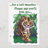 Invitation Centre du Tiger (Devant / Derrière)