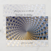 Invitation Centrifractalité - Art Fractal (Devant / Derrière)