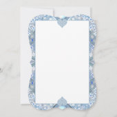 Invitation Céramique Lace Bleu clair (Dos)