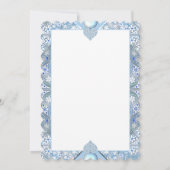 Invitation Céramique Lace Bleu clair (Dos)