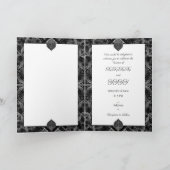 Invitation Céramique noir (Intérieur)