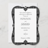 Invitation Céramique noir (Dos)