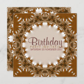 Invitation Cercle de célébration Toutes les occasions Invitat (Devant / Derrière)