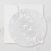 Invitation Cercle de perle et de dentelle (Dos)