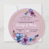 Invitation Cercle Lavendra (Devant)