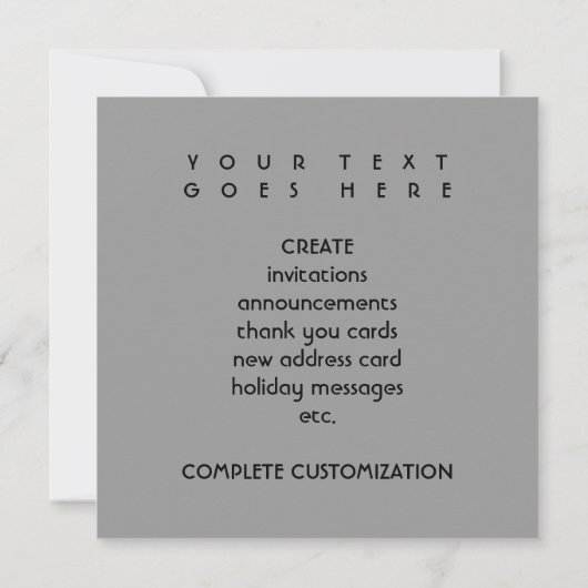 Invitation cercle patiné (Dos)