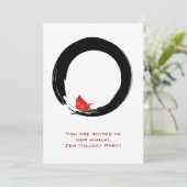 Invitation Cercle zen avec Cardinal de Noël (Debout devant)