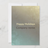 Invitation Cercles abstraits modernes entreprise Fête de vaca (Dos)