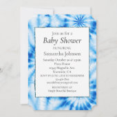 Invitation Cercles bleus Teint (Devant)