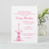 Invitation Cérémonie de Candlelighting de filles (Debout devant)